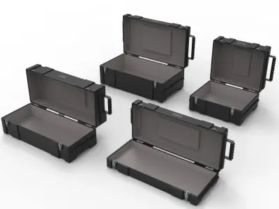 Box-Military Case 3D model