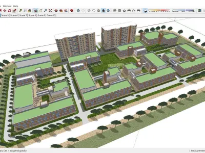 Sketchup Complex 250 3D model
