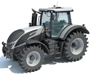 Valtra Tractor 3D 3D model