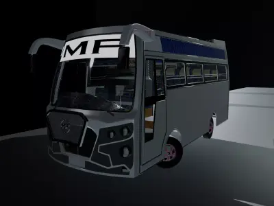 407 Tourist Van 3D model