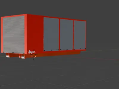 Ziegler AB-Gefahrgut  Low-poly 3D model