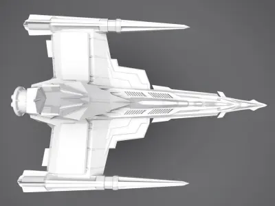 Draconian Marauder Scale model 3D print model