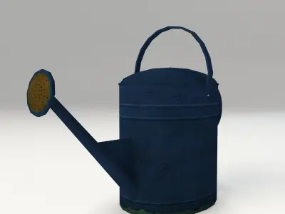 Watering Can Low Poly Low-poly 3D model