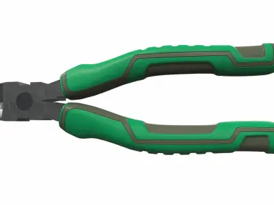 Pliers nippers colect 3D model