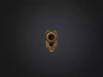 Blunderbuss Gambit Low-poly 3D model