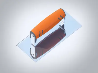 Slab Edger Low-poly 3D model