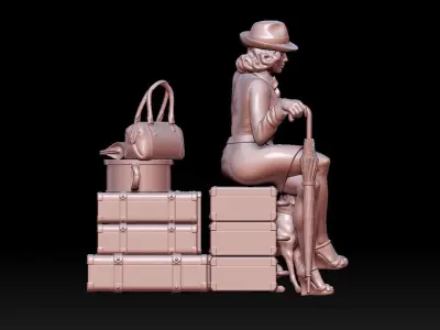 passenger 3D print model 13
