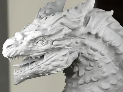Dragon Young Blood Low-poly 3D model