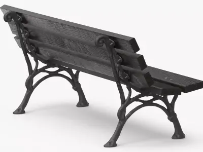 Bench 3D model