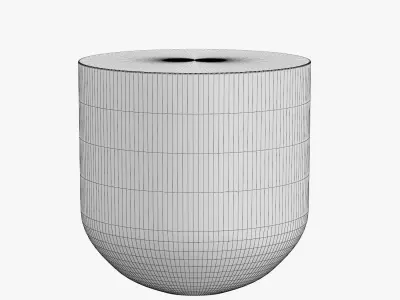 CALLIE LOW SIDE TABLE 3D model