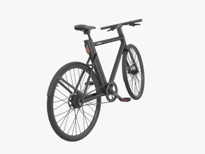 Cowboy C4 E-Bike Black 3D model