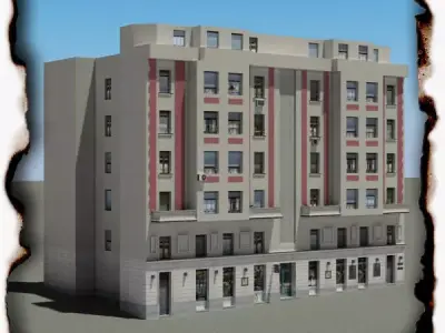 Building Low-poly 3D model shop