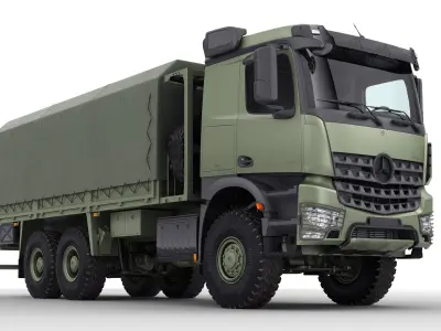  Mercedes Arocs Military 6X6 