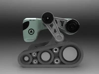Tread Bot 2 0 3D print model
