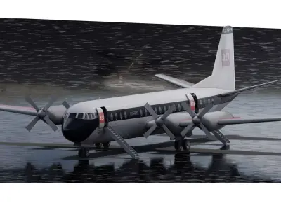  VICKERS VANGUARD 951 3D model