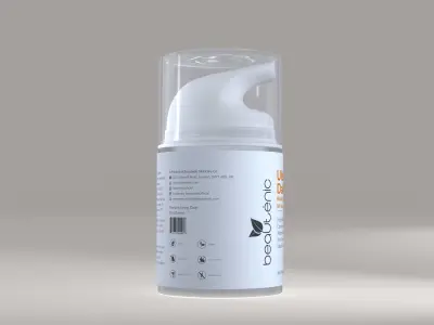 Beautenic Ultra sheer Sun Screen Bottle 3D model