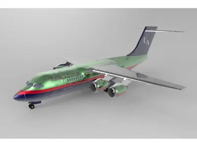 Aircraft 146 3D model