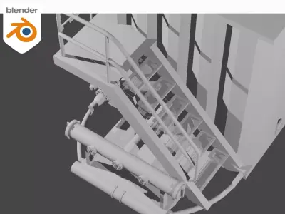 Storage Tanks - Tanques de Almacenamiento 3D model