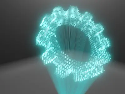 Sci-Fi Customizable Hologram Free 3D model