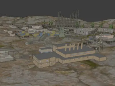 Military Base pubg 3D model