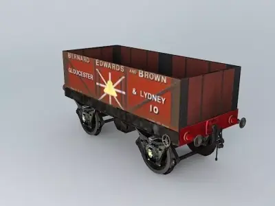 EDWARDS BROWN No. 10 Free 3D model