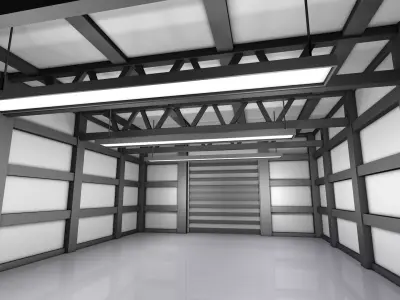 Warehouse 3D model order