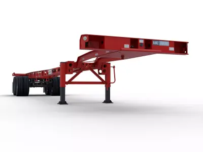 Flexi Van X Lightweight Chassis Low-poly 3D model