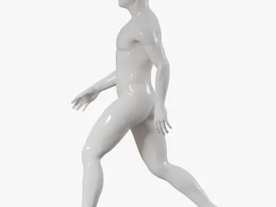  Male mannequin pose 2 PBR 