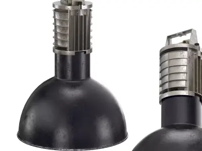 Mazda industrial pendant 3D model