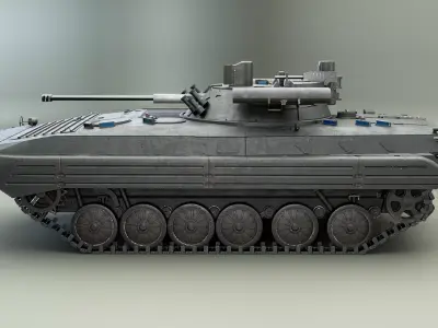 BMP-2M 3D model