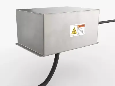Electrical Box 05 Low-poly 3D model