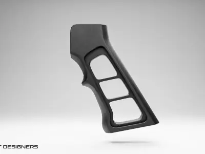 Pistol Grip Low-poly 3D model