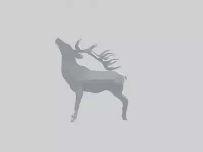 Free Deer fbx Free 3D model