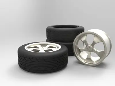 tire rim  Free 3D model