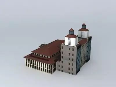 Federal Building Jose V Toledo  San Juan  Puerto Rico Free 3D model