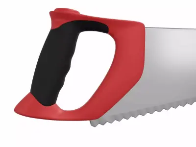 Crosscut Saw 3D model