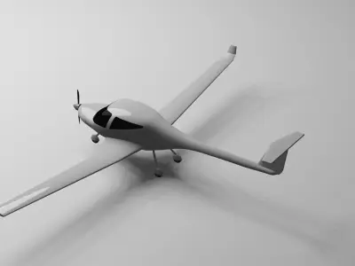 private Aircraft 3D model