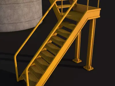 Helipad 3D model purchase