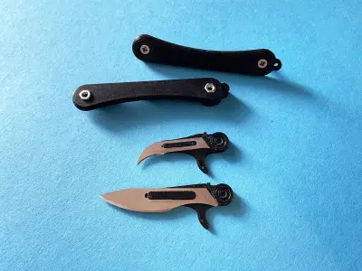  Pocket scalpel knife folding scalpel knife v1 for one blade Free 3D print model