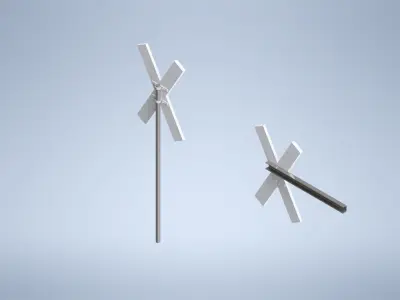 Diagonal cross set   3D print model