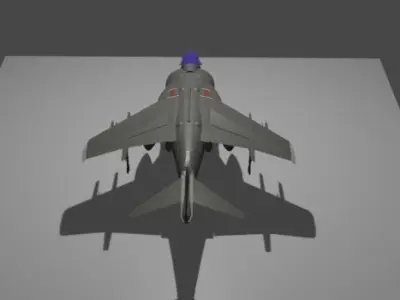 Av-8B Harrier 3D model