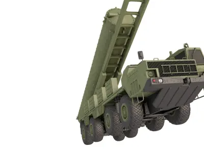 5T 92 transport  charging machine complex  3D model