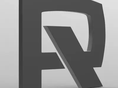 avtoros logo 3D model