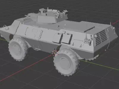 M1117 Armored Security Vehicle Free 3D print model