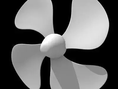 Detailed Propeller 2 3D model