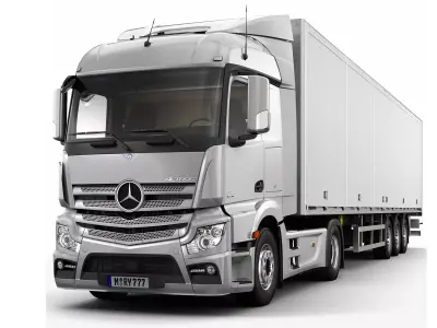 Mercedes Actros 1845 2012 3D model