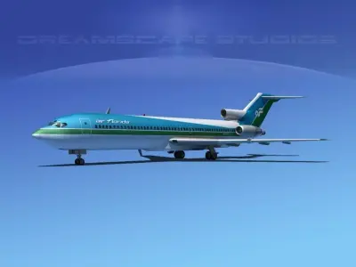 Boeing 727-200 Air Florida 3D model