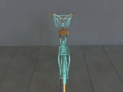 Classic Bike 3D model