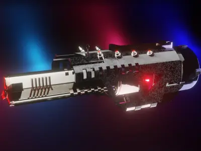 gun model 3D model get