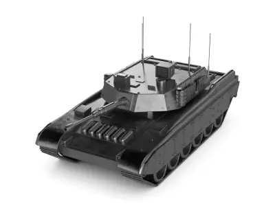 Main Battle Tank 3D model